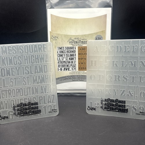 Sizzix tim holtz texture - sizzix,