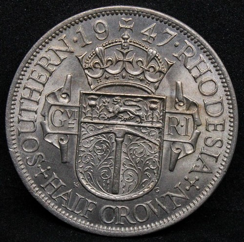 1947 corona rhodesia - 1/2,