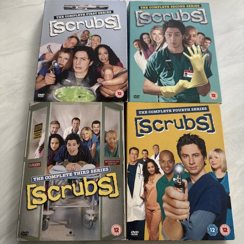 Scrubs dvd complete season - dvd,