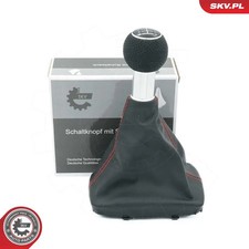 Pomello leva cambio cromo/nero