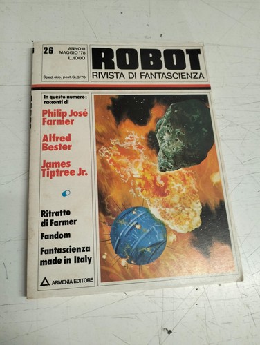 Robot rivista fantascienza - rivista,