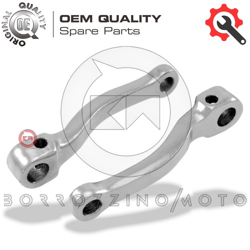 Coppia staffe pedivelle pedali - coppia,