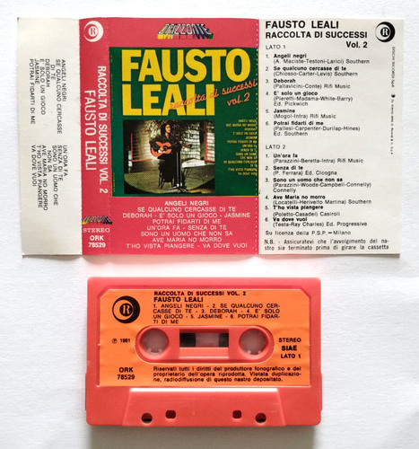 Fausto leali raccolta di - mc,