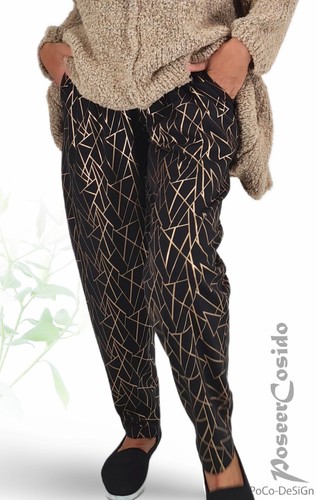 Lagenlook pantaloni pinpanty - pantaloni,