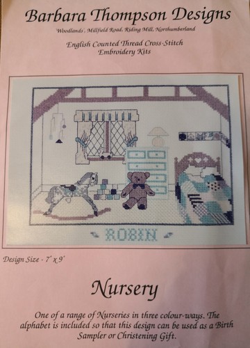 Nursery kit punto croce - nursery,