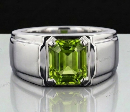 Gemma peridoto naturale con