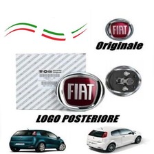 STEMMA LOGO SIGLA POSTERIORE ORIGINALE FIAT PUNTO EVO / GRANDE FREGIO 735578840