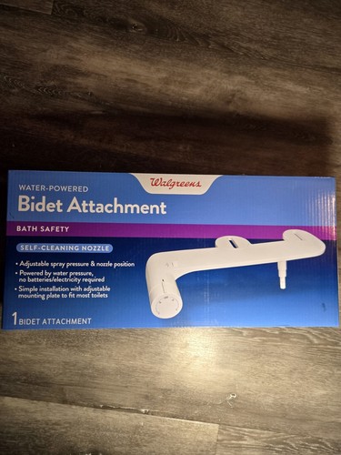 Water powered bidet - water, attachment
