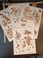 Ascari k7 1935 1936 Litografia omaggio ai primi lettori longanesi - K22