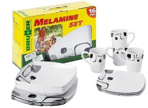 Stoviglie melamina camping - stoviglie,