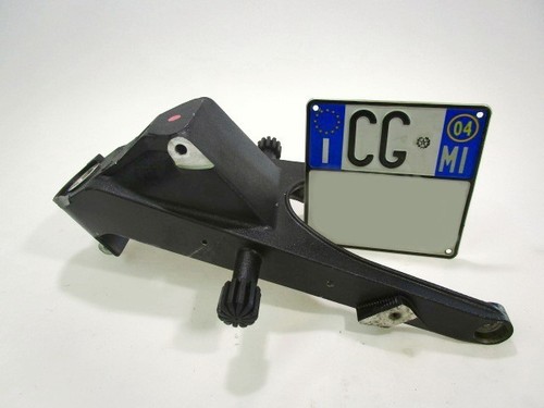Telaio con targa - con, e
