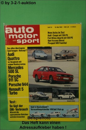 Ams auto motor - 10/82, *