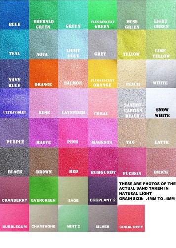 Sabbia colorata 1 2 - 6, (1/2