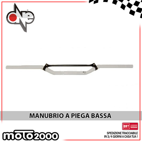Manubrio bianco piega - a,