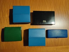 Lotto 5 scatole orologi