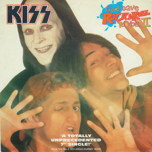 Kiss god gave rock roll - gave, to