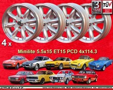 4 Cerchi Triumph TR2 TR3 TR4