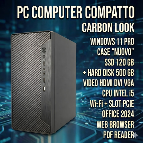 Computer fisso desktop cpu - pc,