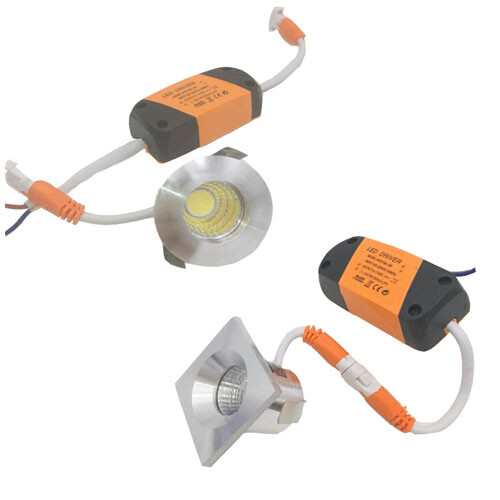 Mini faretto led silver - mini, da