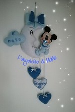 fiocco nascita hand made con