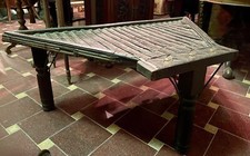 Tavolino indiano, in legno con