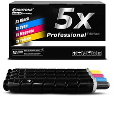 5x Cartuccia PRO per Canon IR Advance C-2030-i C-2020-L C-2220-L C-2225-i C-2230-i