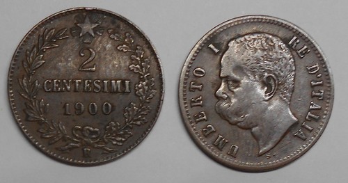 Centesimi 1900 - 2,