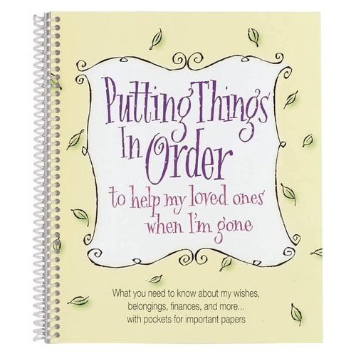 End life planner putting - of,