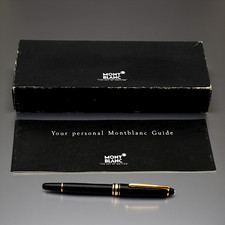 Penna Stilografica Montblanc - Mod. "Meisterstuck" con Pennino 4810 Oro 14k