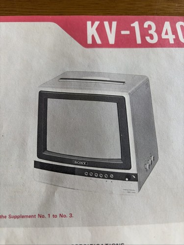 134ub sony trinitron - kv-134ub,