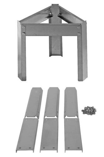 Supporto lamiera inox per - in,