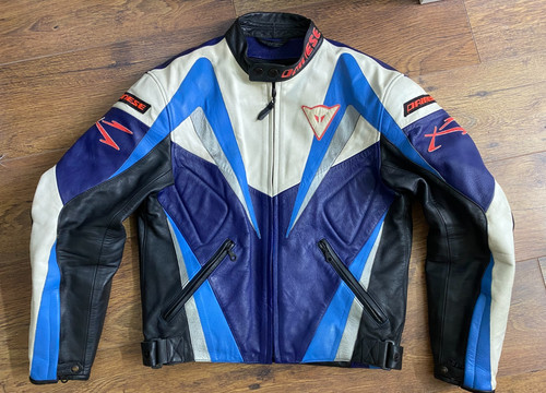 Giacca pelle moto uomo dainese - giacca,
