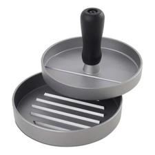 Stampo Pressa Hamburger Alluminio Ø 12 Cm | Pressino per Carne Macinata