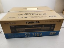 Toshiba Doppio Lettore DVD CD SD-3109 Made in Japan e Telecomando e Manuale