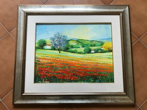 Mario soave campo - di, papaveri