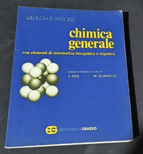 Chimica generale con elementi - generale,
