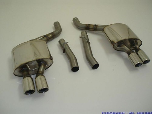Scarico sportivo duplex fms - sportivo,