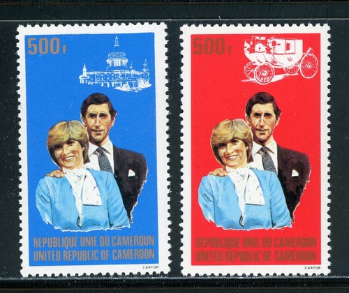 Camerun scott 694 695 mnh - scott, #694-695
