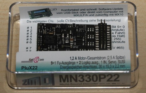 Decoder zimo mn330p22 con - decoder,