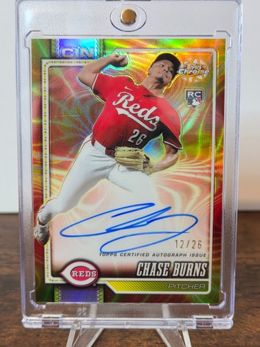 2026 topps chrome chase burns - 2026,
