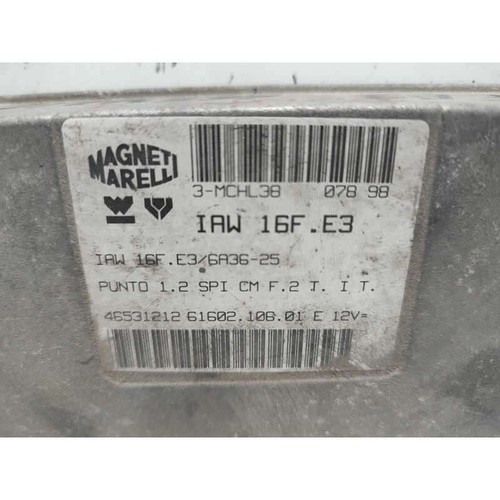 Centralina ecu per fiat punto - per,