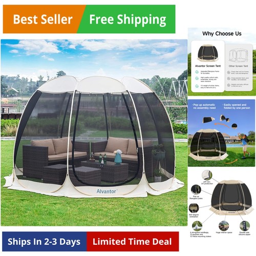 Screen house gazebo pop - house,