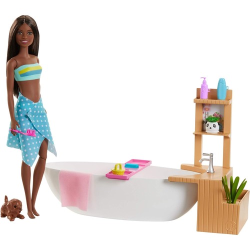 Barbie wellness playset vasca - wellness,