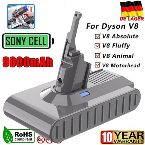 Batteria 9000 mah per dyson - per, v8