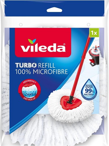 Vileda turbo 100 fiocco - 100%,