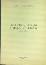LETTERE DI FILLIA A TULLIO