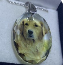 Ciondolo cristallo cane