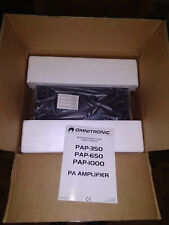 omnitronic pap 350 Amplificatore Audio Finale Di Potenza 