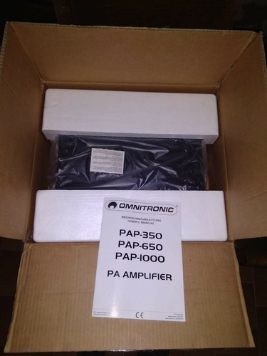Omnitronic pap 350 - pap,