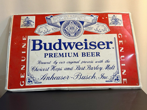 Vintage budweiser premium - budweiser, beer